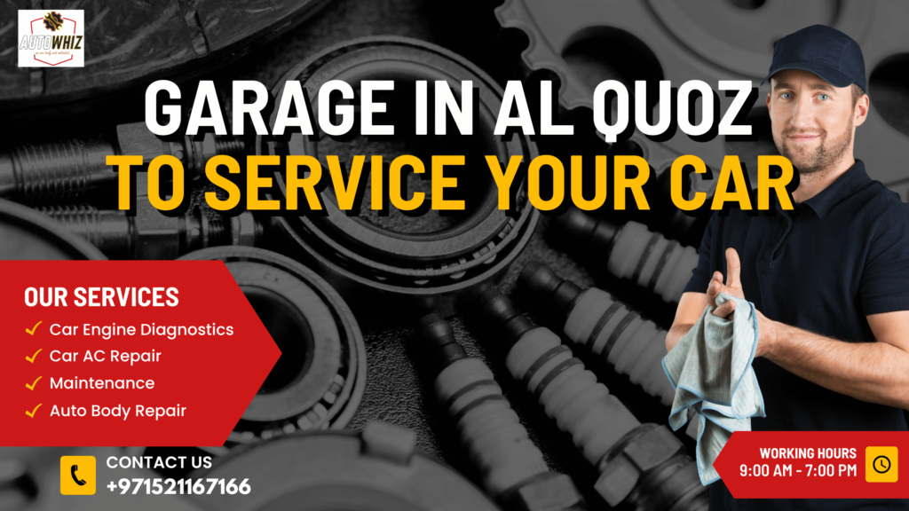 Auto Whiz Garage for Your Car Service in Al Quoz