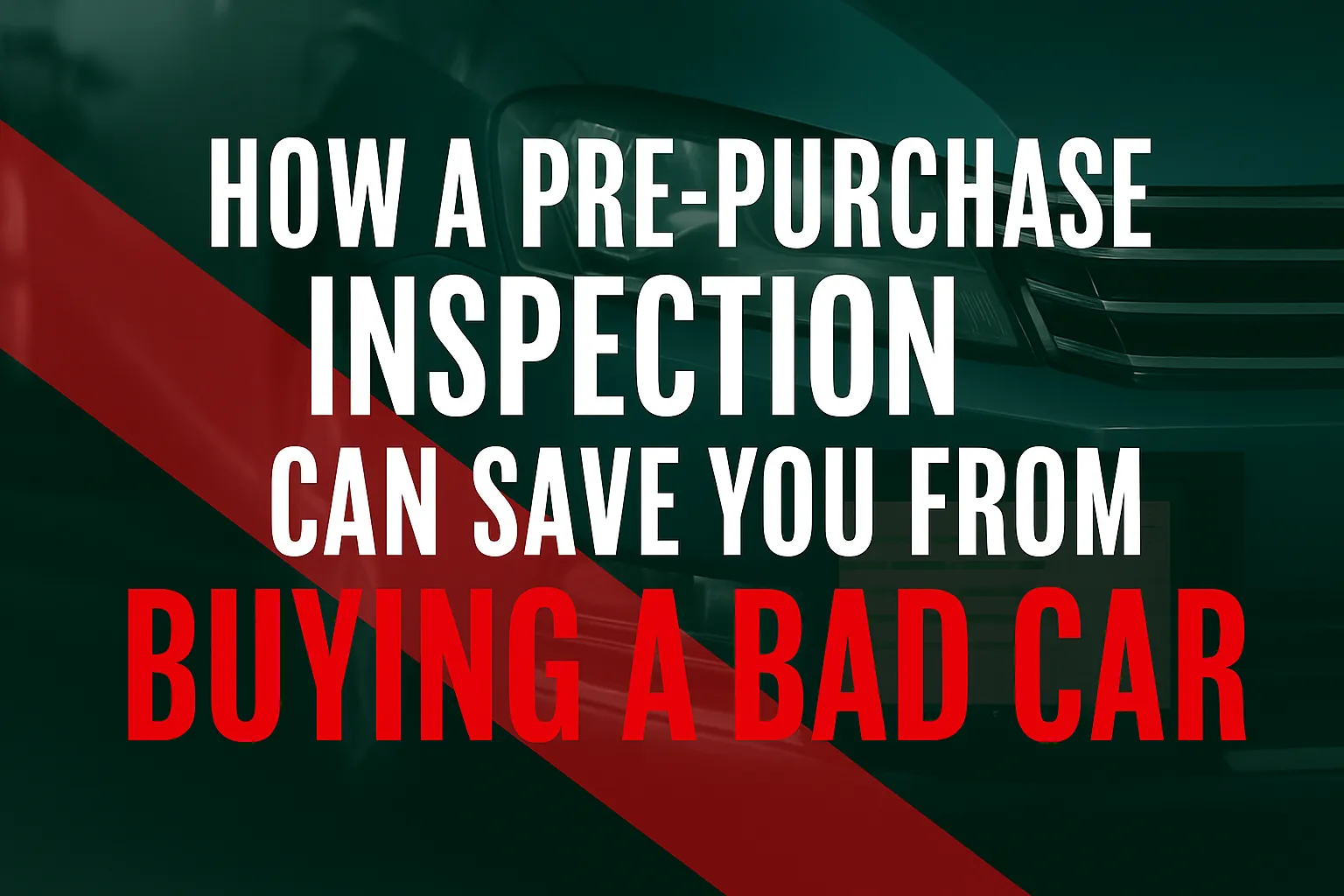 Pre-Purchase Inspection