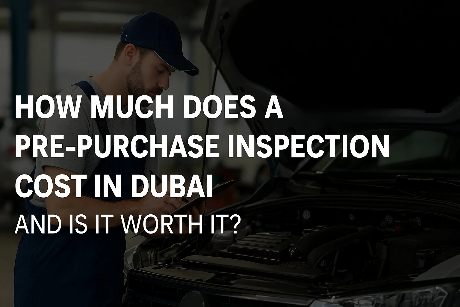 cost of pre-purchase inspections in Dubai
