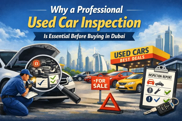Why a Professional Used Car Inspection Is Essential Before Buying in Dubai