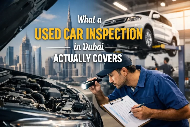 What a Used Car Inspection in Dubai Actually Covers