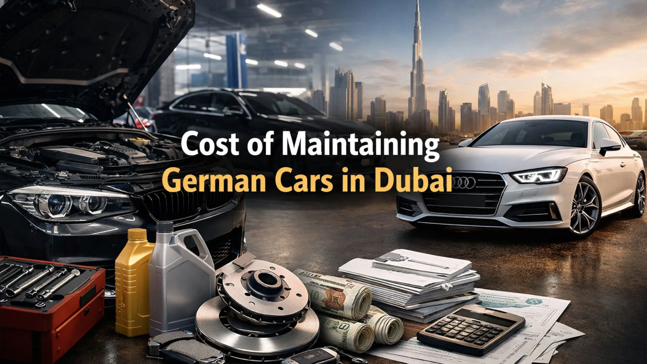 Cost of Maintaining German Cars in Dubai